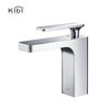 Kibi Infinity Single Handle Bathroom Vanity Sink Faucet KBF1006CH